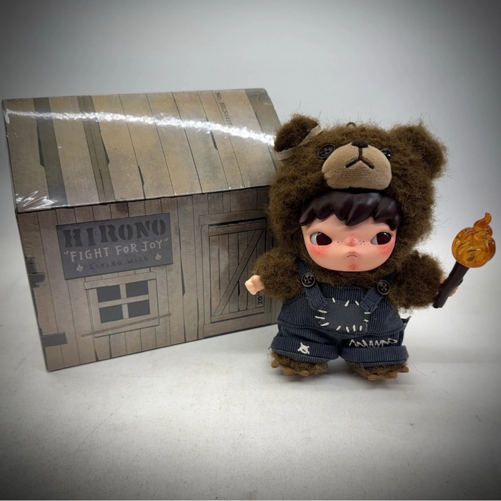 Hirono Living Wild – Fight for Joy Plush Doll. COLLECTABLE